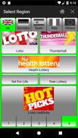 Lotto Number Generator for EUR Plakat