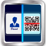 vCard:QR code scanner for QR c simgesi