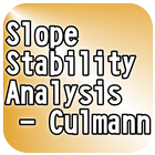 آیکون‌ Slope stability analysis