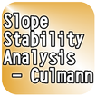 Slope stability analysis icon