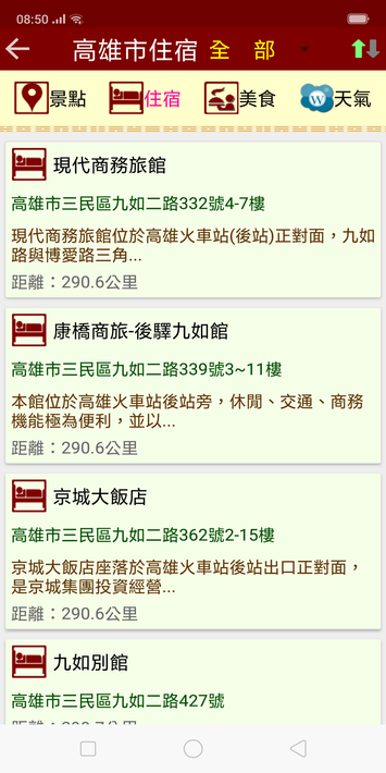 台灣旅遊景點,民宿,美食推薦 screenshot 7