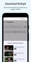 1 Schermata Downloader video per Twitter