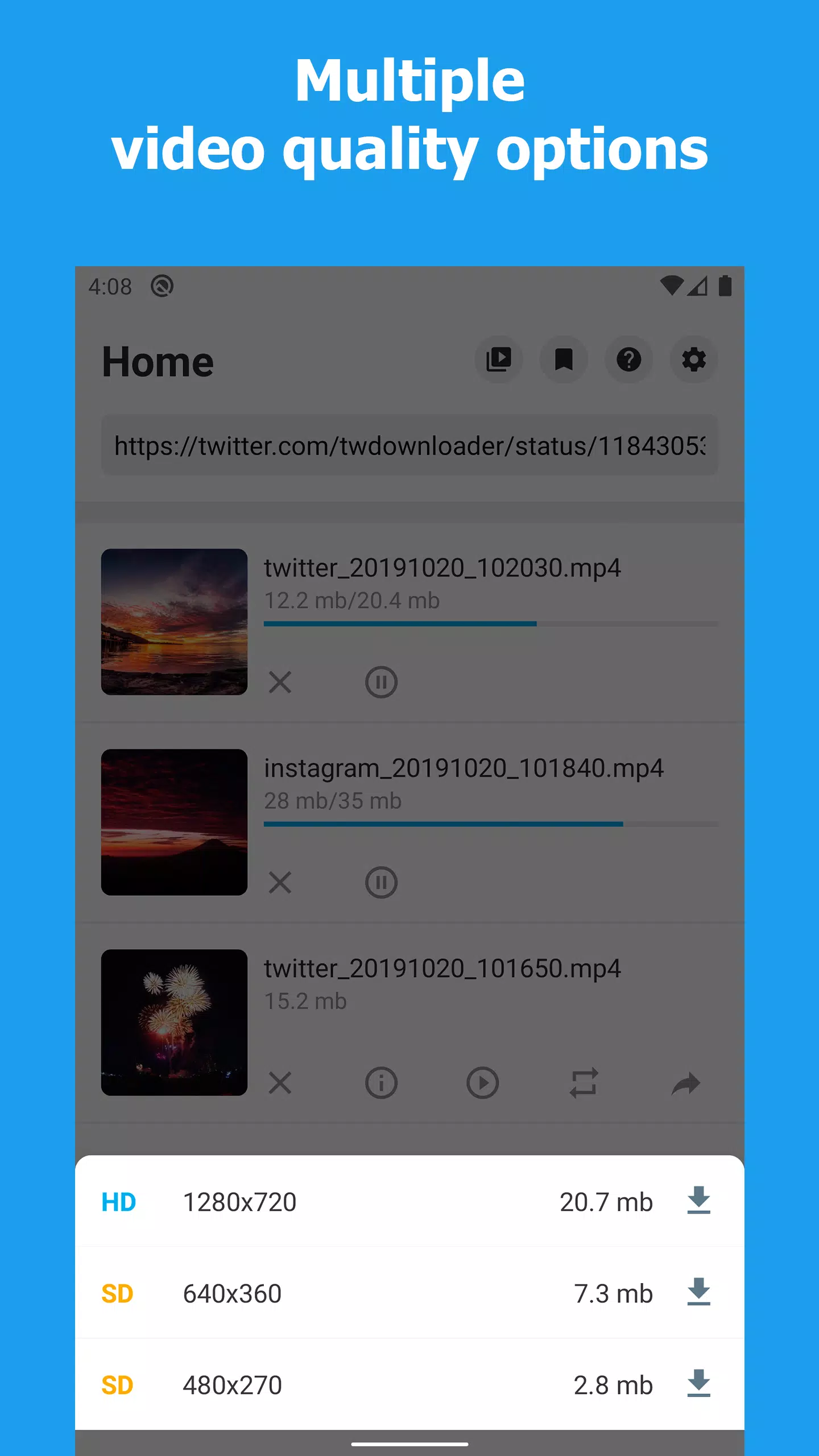 Easy Twitter Video & GIF Downloader Review & Download - App Of The Day