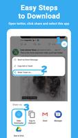 Video Downloader for Twitter ảnh chụp màn hình 1
