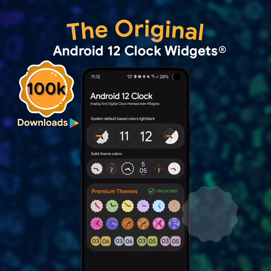 Android 12 Clock APK for Android Download