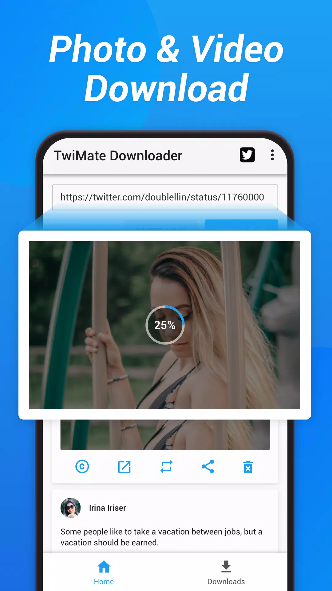 Easy Twitter Video & GIF Downloader Review & Download - App Of The Day