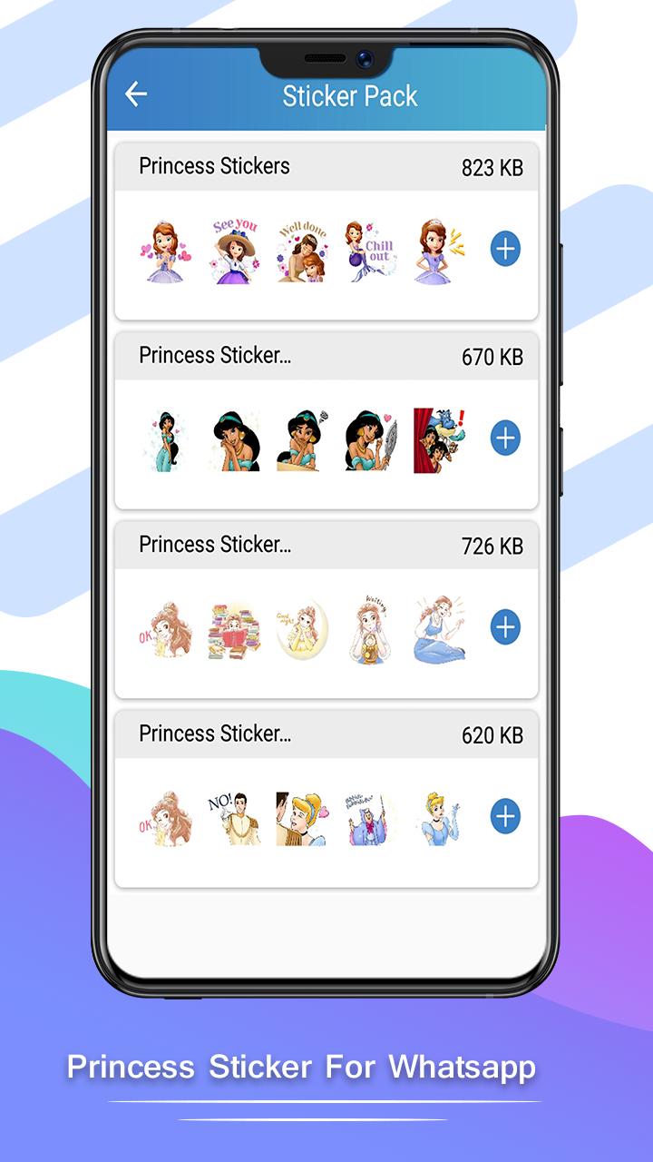 Princess Sticker For Whatsapp For Android Apk Download