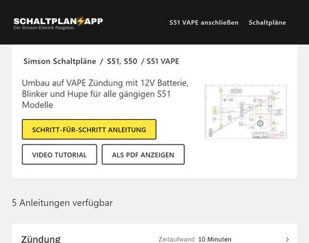 Simson Schaltplan App for Android - APK Download