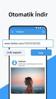 Twitter için Video İndirme gif Ekran Görüntüsü 1