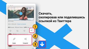 Скачать Видео с Твиттер постер