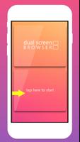 Split screen browser - Dual Screen Browser 스크린샷 1