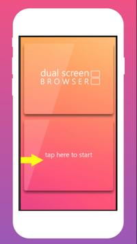 Split screen browser - Dual Screen Browser screenshot 1