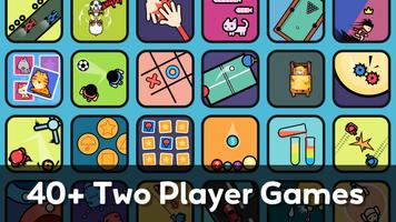 Jogo de Dois: 2 Player Games Cartaz