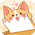 Cute Corgi Dog Live Wallpapers ikona