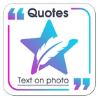 Quotes Maker - Text on photo icône
