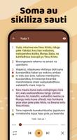 Biblia Takatifu, Swahili Bible 스크린샷 1