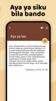 Biblia Takatifu, Swahili Bible スクリーンショット 3