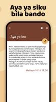 Biblia Takatifu, Swahili Bible Ekran Görüntüsü 3