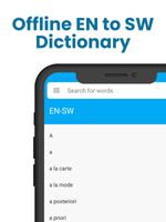English Swahili Dictionary, Ka পোস্টার