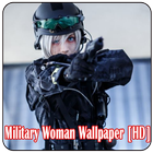 Military Woman Wallpaper [HD] icône