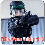Military Woman Wallpaper [HD] أيقونة
