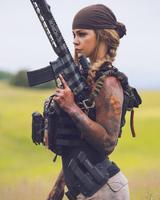 Military Woman Wallpaper [HD] capture d'écran 2