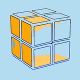 2x2 Rubiks algorithms: Ortega