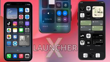 Iphone x launcher تصوير الشاشة 1