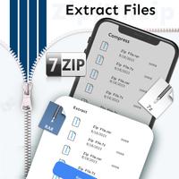 Zip Unzip File Extractor اسکرین شاٹ 3