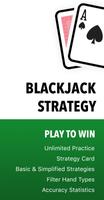 Blackjack Strategy Practice, B Affiche