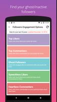 Unfollowers - Non Followers and Fans, Follow Guard captura de pantalla 1