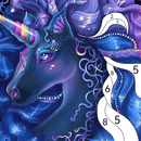 Unicorn Color by Number Game APK