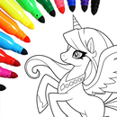 Unicorn Coloring:Drawing games APK