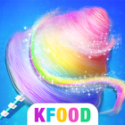 Unicorn Cotton Candy Cooking icône