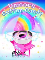 Unicorn Cotton Candy Cooking Affiche