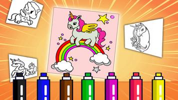 Unicorn Coloring Book screenshot 3