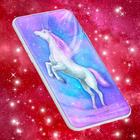 Unicorn Fantasy Live Wallpaper icono