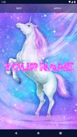 Unicorn Fantasy Live Wallpaper captura de pantalla 1