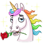 WASticker Unicorn Stickers icône