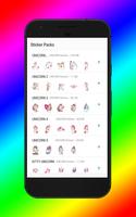 WASticker Unicorn Stickers Ekran Görüntüsü 1