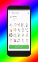 WASticker Unicorn Stickers Ekran Görüntüsü 2