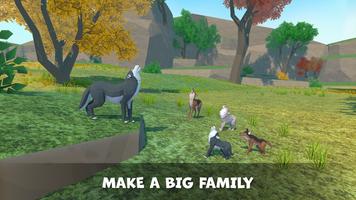 Simulador de familia de lobos captura de pantalla 3