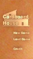 脱出ゲーム「Cardboard House」 पोस्टर