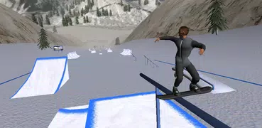 Snowboard Freestyle Mountain