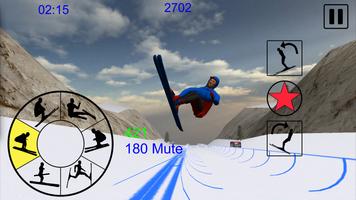 Ski Freestyle Mountain captura de pantalla 2