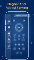 Universal TV remote app Affiche