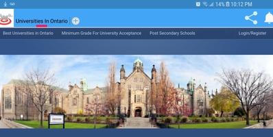 Universities in Ontario Affiche