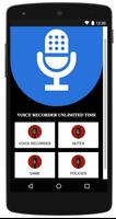 Voice Recorder Unlimited Time 海报