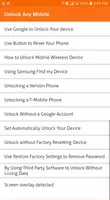 Unlock Any Mobile ảnh chụp màn hình 1