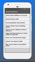 Unlock Device’s Methods & Techniques постер